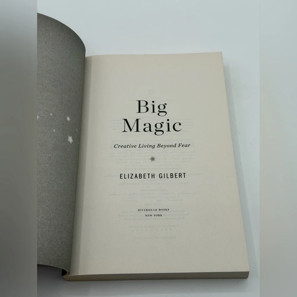 Big Magic: Creative Living Beyond Fear by Elizabeth Gilbert (Paperback, 2016)